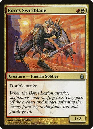 Boros Swiftblade [Ravnica: City of Guilds] MTG Single Magic: The Gathering  | Multizone: Comics And Games