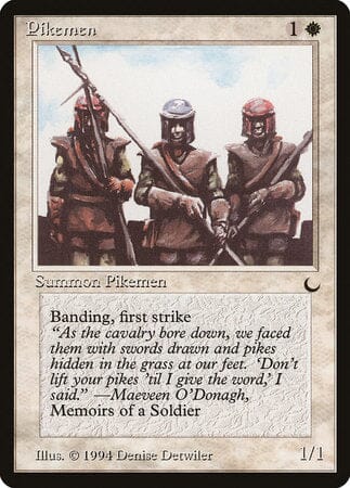 Pikemen [The Dark] MTG Single Magic: The Gathering  | Multizone: Comics And Games