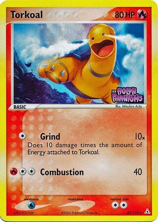 Torkoal (33/110) (Stamped) [EX: Holon Phantoms] Pokemon Single Pokémon  | Multizone: Comics And Games