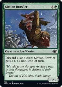 Simian Brawler [Jumpstart 2022] MTG Single Magic: The Gathering  | Multizone: Comics And Games