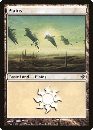 Plains (231) [Rise of the Eldrazi] MTG Single Magic: The Gathering  | Multizone: Comics And Games