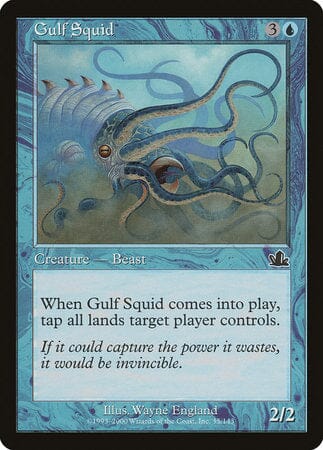 Gulf Squid [Prophecy] MTG Single Magic: The Gathering  | Multizone: Comics And Games