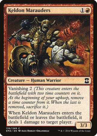 Keldon Marauders [Eternal Masters] MTG Single Magic: The Gathering  | Multizone: Comics And Games