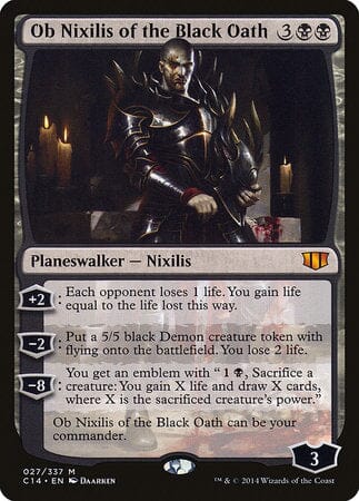 Ob Nixilis of the Black Oath [Commander 2014] MTG Single Magic: The Gathering  | Multizone: Comics And Games