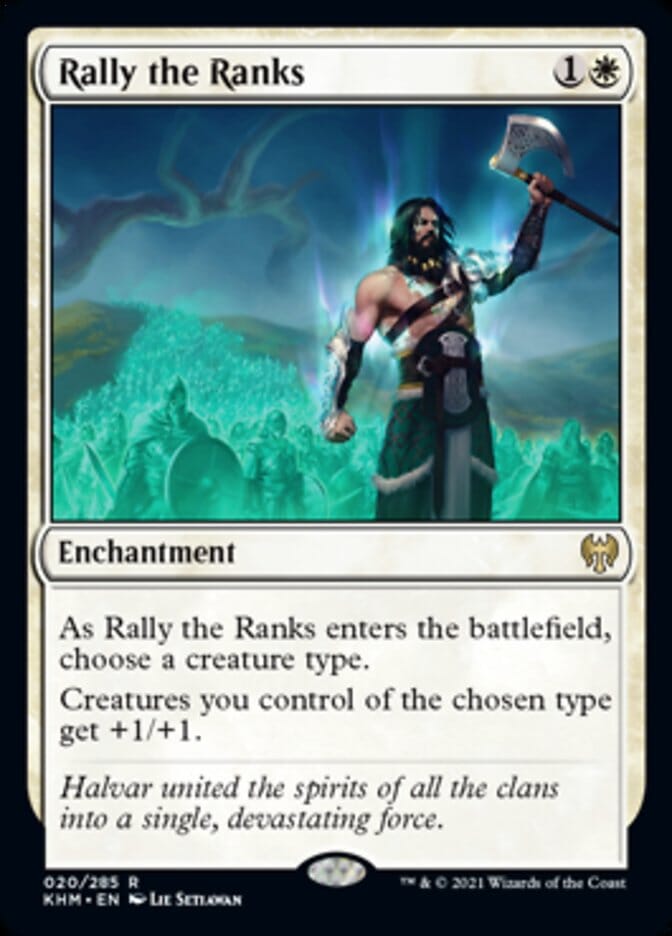 Rally the Ranks [Kaldheim] MTG Single Magic: The Gathering  | Multizone: Comics And Games