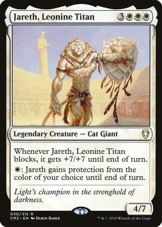 Jareth, Leonine Titan [Commander Anthology Volume II] MTG Single Magic: The Gathering  | Multizone: Comics And Games