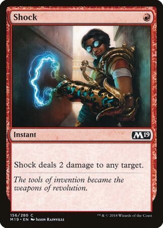 Shock [Core Set 2019] MTG Single Magic: The Gathering  | Multizone: Comics And Games