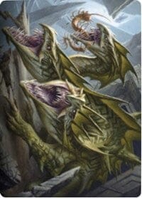 Grakmaw, Skyclave Ravager Art Card [Zendikar Rising Art Series] MTG Single Magic: The Gathering  | Multizone: Comics And Games