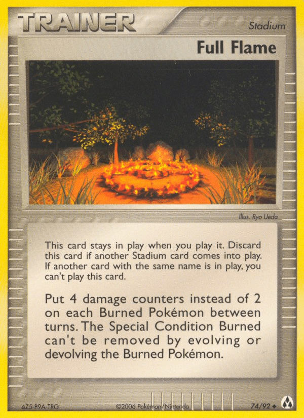 Full Flame (74/92) [EX: Legend Maker] Pokemon Single Pokémon  | Multizone: Comics And Games