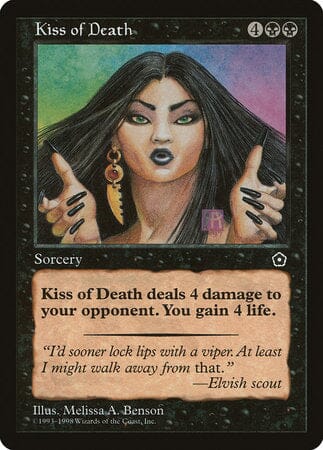 Kiss of Death [Portal Second Age] MTG Single Magic: The Gathering  | Multizone: Comics And Games