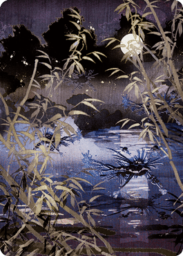 Swamp Art Card [Kamigawa: Neon Dynasty Art Series] MTG Single Magic: The Gathering  | Multizone: Comics And Games