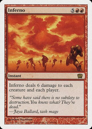 Inferno [Eighth Edition] MTG Single Magic: The Gathering  | Multizone: Comics And Games