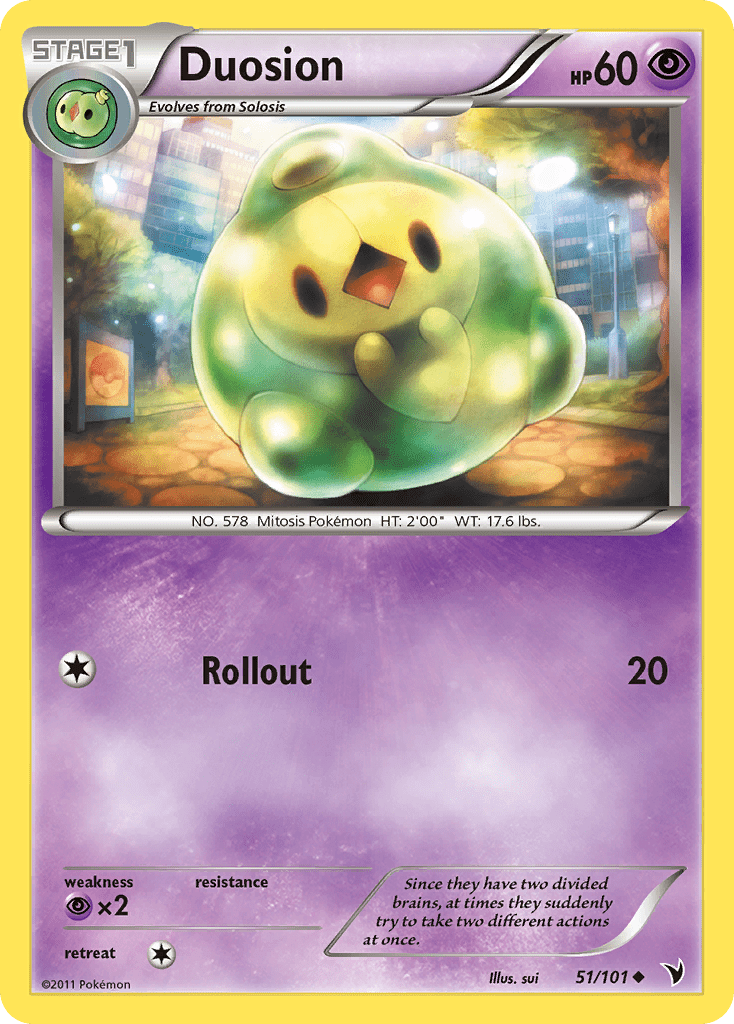 Duosion (51/101) [Black & White: Noble Victories] Pokemon Single Pokémon  | Multizone: Comics And Games