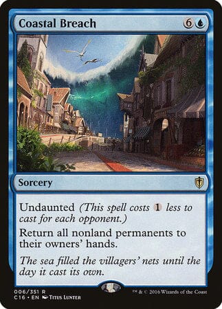 Coastal Breach [Commander 2016] MTG Single Magic: The Gathering  | Multizone: Comics And Games