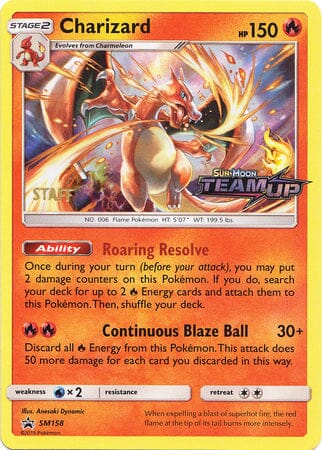 Charizard (SM158) (Staff) [Sun & Moon: Black Star Promos] Pokemon Single Pokémon  | Multizone: Comics And Games