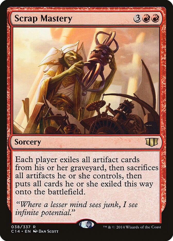 Scrap Mastery [Commander 2014] MTG Single Magic: The Gathering  | Multizone: Comics And Games
