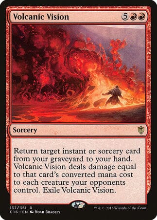 Volcanic Vision [Commander 2016] MTG Single Magic: The Gathering  | Multizone: Comics And Games