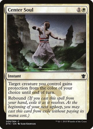 Center Soul [Dragons of Tarkir] MTG Single Magic: The Gathering  | Multizone: Comics And Games
