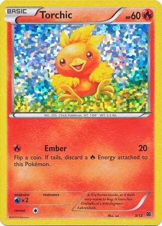 Torchic (3/12) [McDonald's Promos: 2015 Collection] Pokemon Single Pokémon  | Multizone: Comics And Games