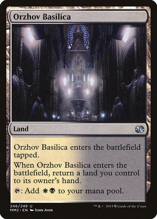 Orzhov Basilica [Modern Masters 2015] MTG Single Magic: The Gathering  | Multizone: Comics And Games