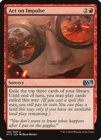 Act on Impulse [Magic 2015] MTG Single Magic: The Gathering  | Multizone: Comics And Games