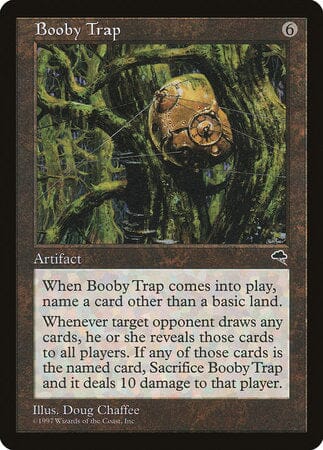 Booby Trap [Tempest] MTG Single Magic: The Gathering  | Multizone: Comics And Games
