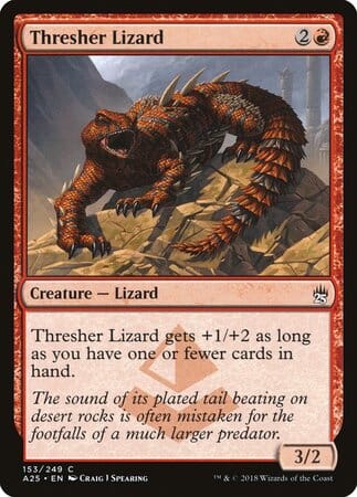 Thresher Lizard [Masters 25] MTG Single Magic: The Gathering  | Multizone: Comics And Games