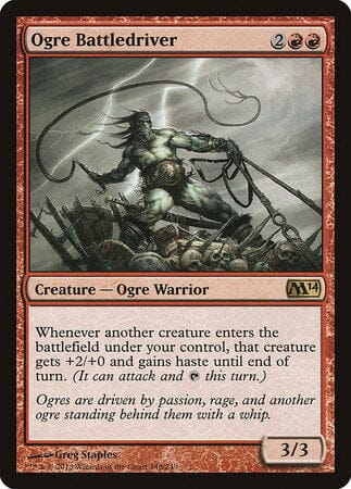 Ogre Battledriver [Magic 2014] MTG Single Magic: The Gathering  | Multizone: Comics And Games