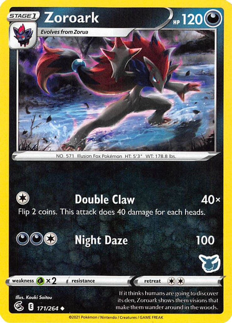 Zoroark (171/264) (Eevee Deck) [Battle Academy 2022] Pokemon Single Pokémon  | Multizone: Comics And Games