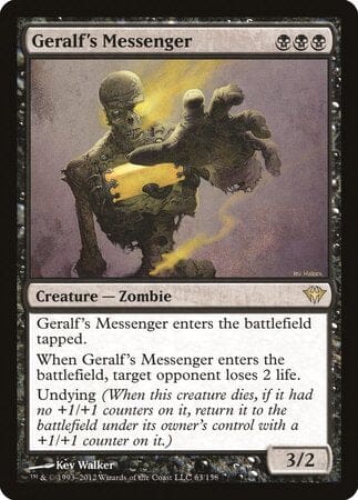 Geralf's Messenger [Dark Ascension] MTG Single Magic: The Gathering  | Multizone: Comics And Games