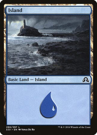 Island (286) [Shadows over Innistrad] MTG Single Magic: The Gathering  | Multizone: Comics And Games