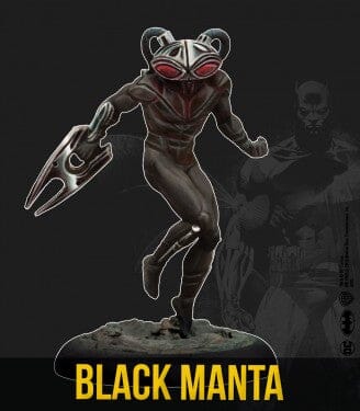 BLACK MANTA (MULTIVERSE) Batman Miniature Game Knight Models  | Multizone: Comics And Games