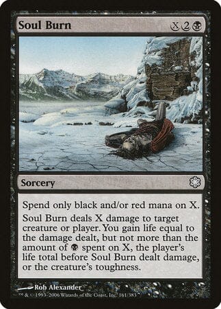 Soul Burn [Coldsnap Theme Decks] MTG Single Magic: The Gathering  | Multizone: Comics And Games
