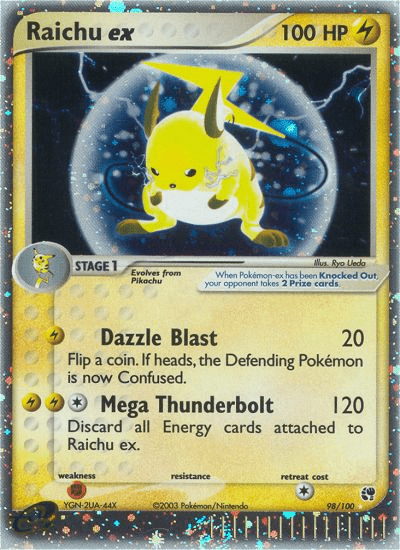 Raichu ex (98/100) [EX: Sandstorm] Pokemon Single Pokémon  | Multizone: Comics And Games