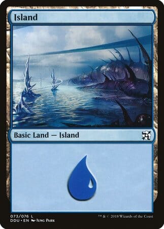 Island (73) [Duel Decks: Elves vs. Inventors] MTG Single Magic: The Gathering  | Multizone: Comics And Games