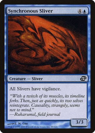 Synchronous Sliver [Planar Chaos] MTG Single Magic: The Gathering  | Multizone: Comics And Games