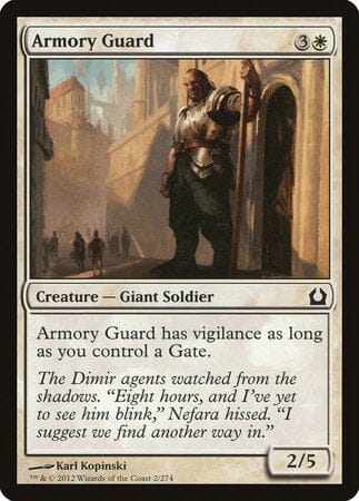 Armory Guard [Return to Ravnica] MTG Single Magic: The Gathering  | Multizone: Comics And Games