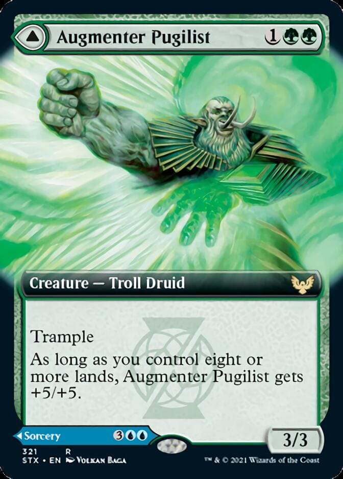 Augmenter Pugilist // Echoing Equation (Extended) [Strixhaven: School of Mages] MTG Single Magic: The Gathering  | Multizone: Comics And Games