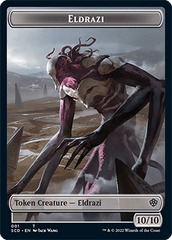 Eldrazi // Soldier Double-Sided Token [Starter Commander Decks] MTG Single Magic: The Gathering  | Multizone: Comics And Games