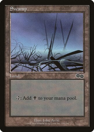 Swamp (339) [Urza's Saga] MTG Single Magic: The Gathering  | Multizone: Comics And Games