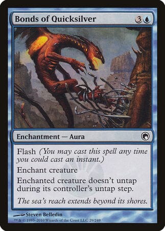 Bonds of Quicksilver [Scars of Mirrodin] MTG Single Magic: The Gathering  | Multizone: Comics And Games