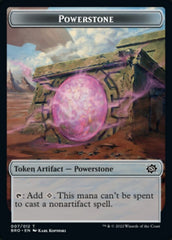 Powerstone // Elemental Double-Sided Token [The Brothers' War Tokens] MTG Single Magic: The Gathering  | Multizone: Comics And Games
