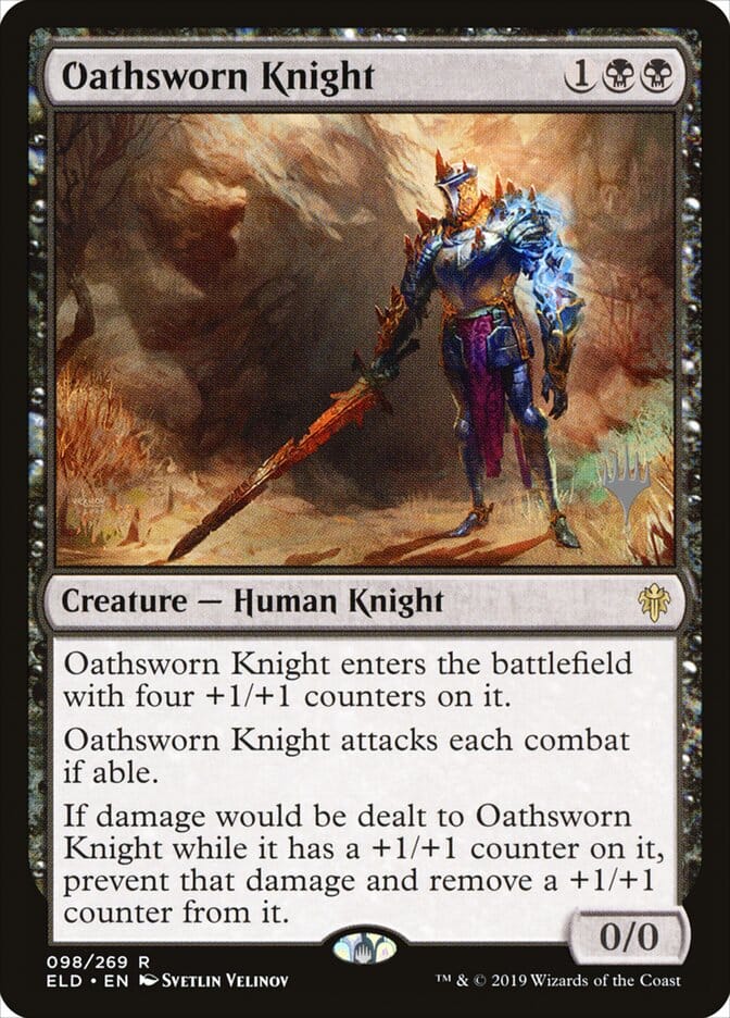 Oathsworn Knight (Promo Pack) [Throne of Eldraine Promos] MTG Single Magic: The Gathering  | Multizone: Comics And Games