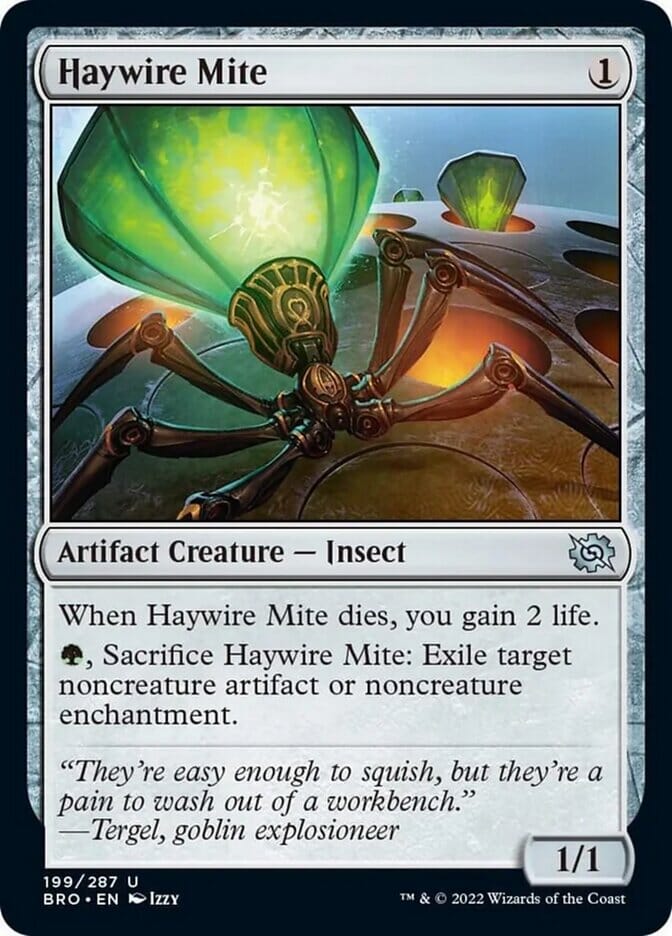 Haywire Mite [The Brothers' War] MTG Single Magic: The Gathering  | Multizone: Comics And Games