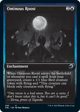 Ominous Roost [Innistrad: Double Feature] MTG Single Magic: The Gathering  | Multizone: Comics And Games