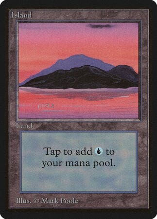 Island (C) [Limited Edition Beta] MTG Single Magic: The Gathering  | Multizone: Comics And Games