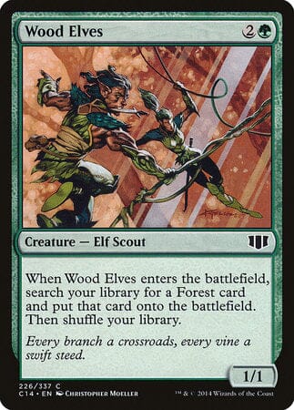 Wood Elves [Commander 2014] MTG Single Magic: The Gathering  | Multizone: Comics And Games
