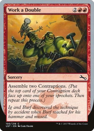 Work a Double [Unstable] MTG Single Magic: The Gathering  | Multizone: Comics And Games