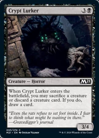 Crypt Lurker [Core Set 2021] MTG Single Magic: The Gathering  | Multizone: Comics And Games