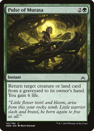 Pulse of Murasa [Oath of the Gatewatch] MTG Single Magic: The Gathering  | Multizone: Comics And Games